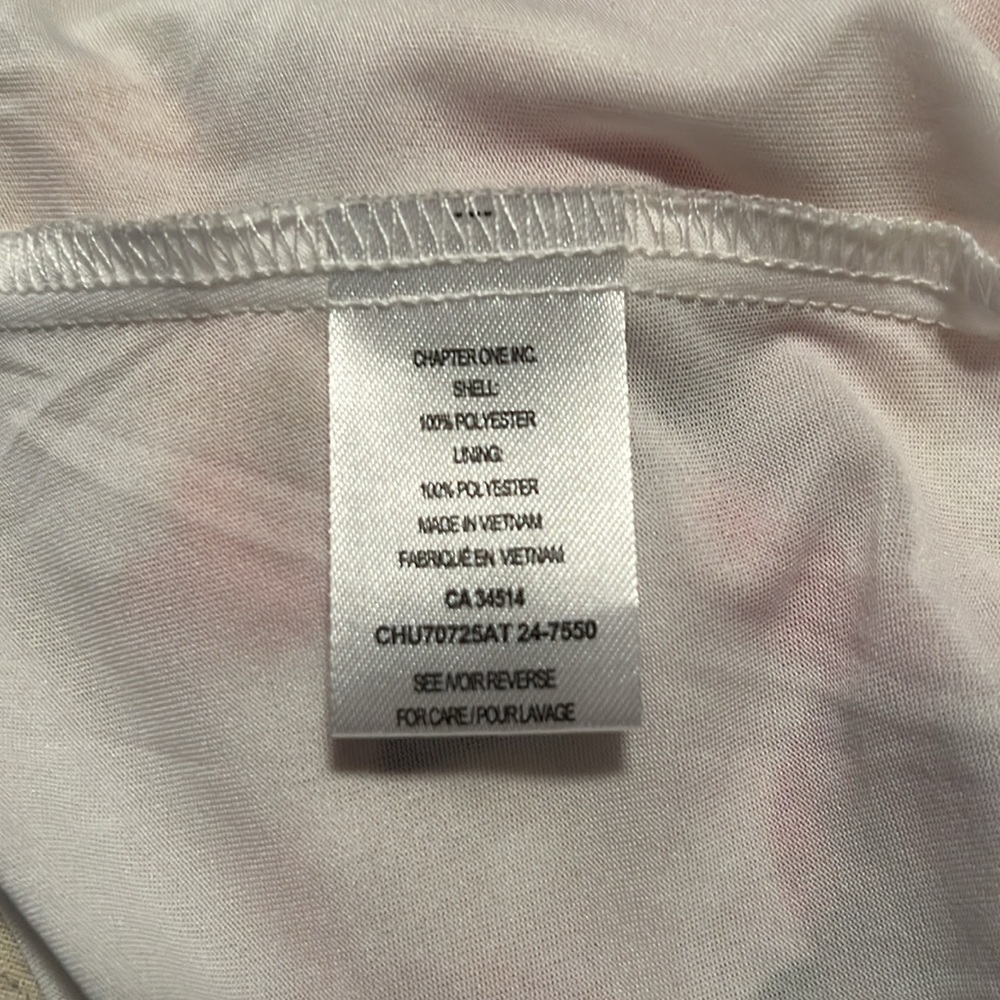 Watercolor appearance multicolor blouse by Tamara H size large - Picture 8 of 9
